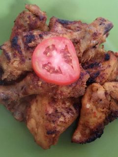 Foto resep Ayam bakar bumbu rujak