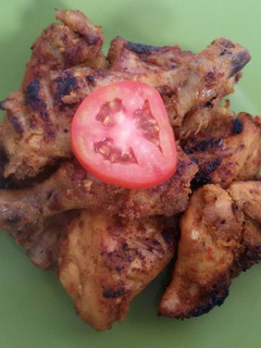 Foto resep Ayam bakar bumbu rujak