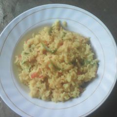 A picture of Tumeric rice.