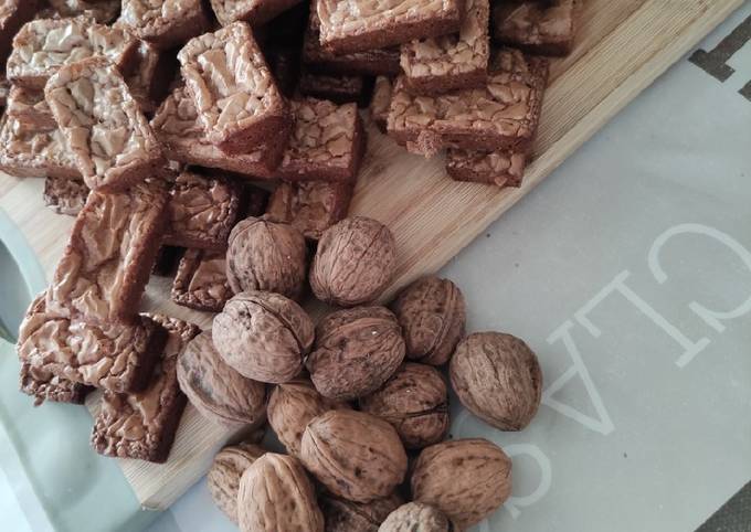 Mini Brownie aux noix