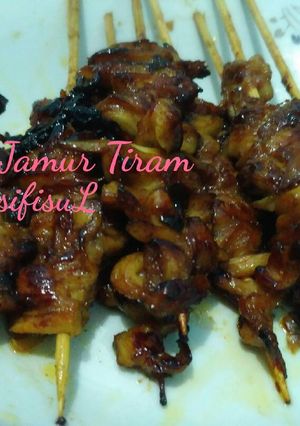 Foto resep Sate Jamur Tiram Teflon