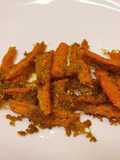 Zanahorias crujientes aliñadas al horno