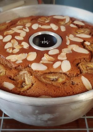 Foto resep Bolu Pisang Almond Panggang