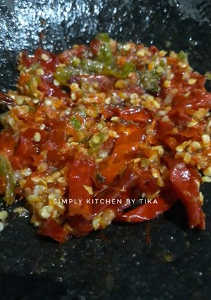 Foto resep 08. Sambal Tlenjeng