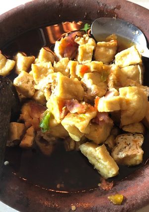Foto resep Tahu gejrot Dari awal (tahu pong buat sendiri)