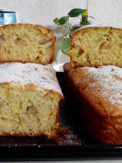 Una foto de Budín de manzanas esponjoso, muy húmedo y rendidor (salen dos)