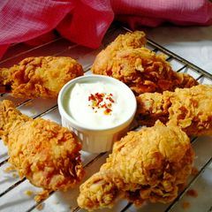 A picture of Fried Chicken Legs (KFC Style).