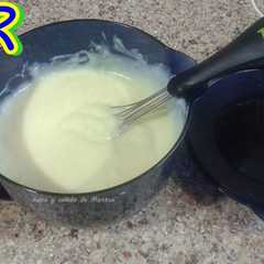 Una foto de Crema pastelera en microondas 
