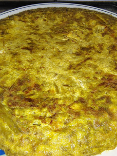 Una foto de Tortilla de espárragos trigueros