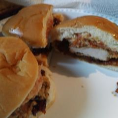 A picture of Marinated Pork Loin Sandwiches.