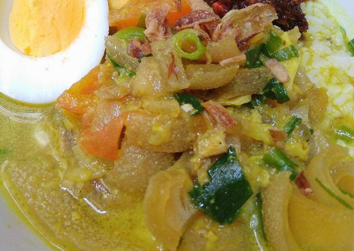 Soto Kikil with Fiber Creme