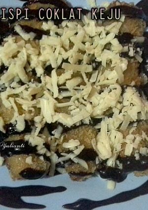 Foto resep Pisang krispi coklat keju simple