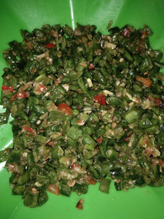 Foto resep Pencok kacang Panjang