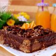 Tarta Valenciana y nueces caramelizadas