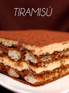 Una foto de Tiramisu sin nata