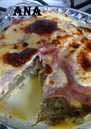 Una foto de Milhojas de pencas casera.
