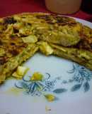 Tortilla de tallarines y arroz 