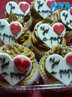 Una foto de Cupcakes día del padre