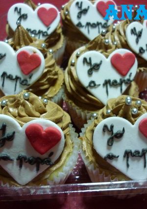 Una foto de Cupcakes día del padre