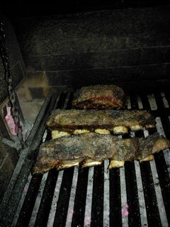 Una foto de Asado a la parrilla de marucha 