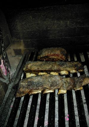 Una foto de Asado a la parrilla de marucha 