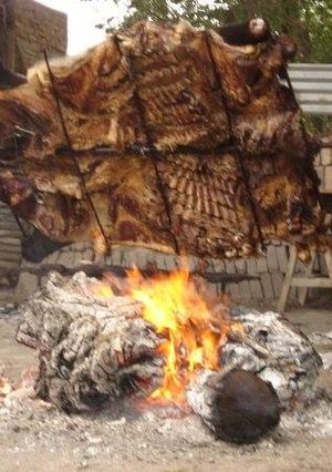 Una foto de Asado con cuero