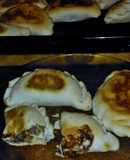 Empanadas de falsa morcilla de arroz