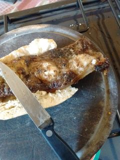 Una foto de Asado a la parrilla de faldipan