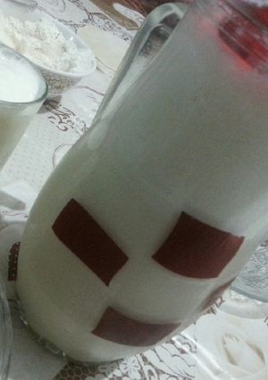 صورة لوصفة لبن عيران