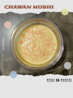 Foto resep (menu anti GTM!) mpasi 9 bulan: chawan mushi