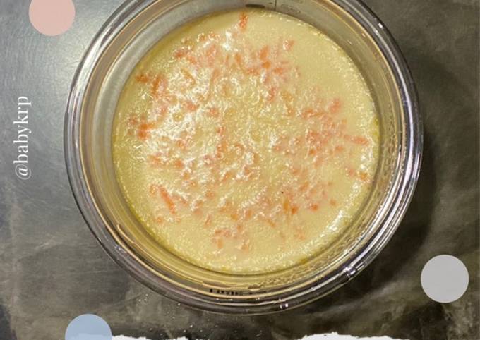 Resep (menu anti GTM!) mpasi 9 bulan chawan mushi oleh