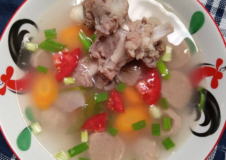 Resep Sop Tulang Sapi Empuk Yang Renyah