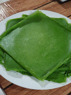 Una foto de Creps de espinaca
