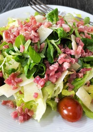 Una foto de Ensalada serrana