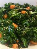 Kale Salteado con ajo y sésamo #lacocinadegiri #kale #saludable