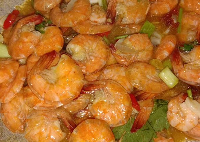 Resep Udang asam manis oleh imelda safitri - Cookpad