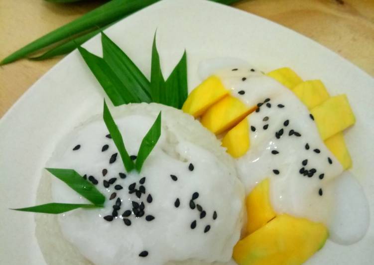 Langkah Mudah untuk Membuat Mango Sticky Rice, Lezat