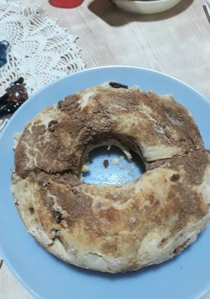 Una foto de Rosca de Pascua a mi estilo, más gorda que nunca😎❤💪😊