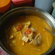 Sayur kari nangka tahu tempe.
