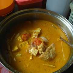 Sayur kari nangka tahu tempe. রেসিপির প্রধান ছবি