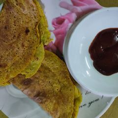 A picture of बेसन का चीला.