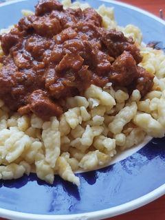 Sertés comb pörkölt 🐷🐖🐷 recept fotója