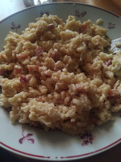 Una foto de Risotto de queso
