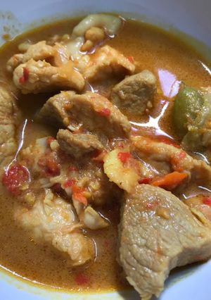 Foto resep Babi asam belimbing wuluh