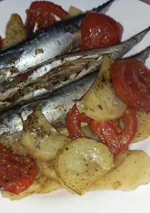 صورة لوصفة السمك في الفرن 😋😍🐬🐟🐟🐳🐋🦈🦭🐟🐟🐬🐬🐋🐋🐳🐳