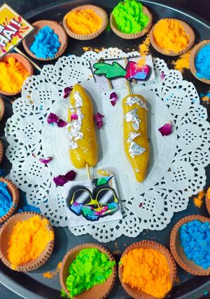 A picture of Thandai Peda Pichkari.