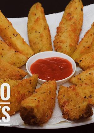 Foto resep Potato Wedges