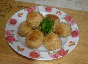 CROQUETAS de PATATAS Una foto de CROQUETAS de PATATAS