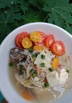 Foto resep Sup Ikan Mujair (Menu Diet)