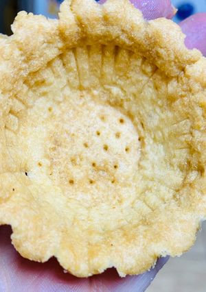 O poză a rețetei Coșulețe pentru mini tarte din aluat fraged.